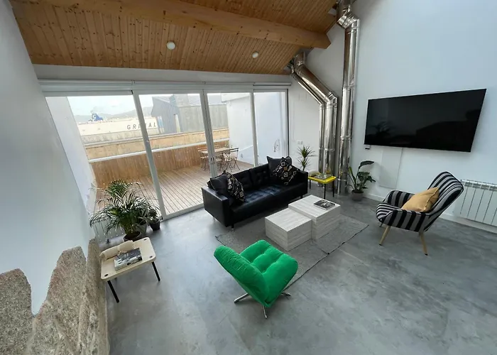 Corazon Casco Viejo Atico شقة فيجو